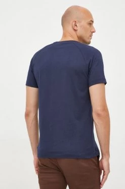 Ανδρικά Μπλουζάκια Βαμβακερό μπλουζάκι Lacoste ναυτικό μπλε -Lacoste Κατάστημα unnamed file 420