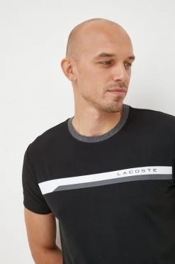 Ανδρικά Μπλουζάκια Μπλουζάκι Lacoste μαύρο -Lacoste Κατάστημα unnamed file 436