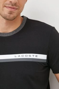 Ανδρικά Μπλουζάκια Μπλουζάκι Lacoste μαύρο -Lacoste Κατάστημα unnamed file 437