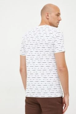 Ανδρικά Μπλουζάκια Βαμβακερό μπλουζάκι Lacoste άσπρο -Lacoste Κατάστημα unnamed file 440