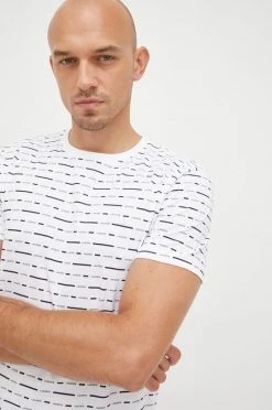 Ανδρικά Μπλουζάκια Βαμβακερό μπλουζάκι Lacoste άσπρο -Lacoste Κατάστημα unnamed file 441