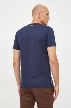 Ανδρικά Μπλουζάκια Βαμβακερό μπλουζάκι Lacoste ναυτικό μπλε -Lacoste Κατάστημα unnamed file 465