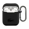 Θήκες για γυναίκες Θήκη για Airpod Lacoste Airpods Cover μαύρο