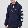 Ανδρικά Χωρίς φερμουάρ Lacoste - Βαμβακερή μπλούζα σκούρο μπλε