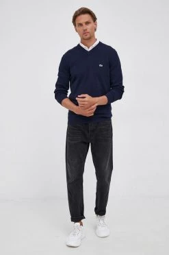 Ανδρικά Χωρίς φερμουάρ Πουλόβερ Lacoste ναυτικό μπλε