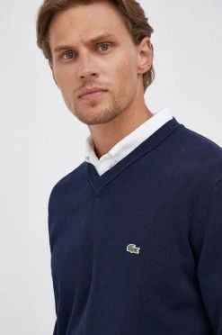 Ανδρικά Χωρίς φερμουάρ Πουλόβερ Lacoste ναυτικό μπλε -Lacoste Κατάστημα unnamed file 514