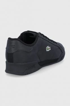 Ανδρικά Sneakers Δερμάτινα παπούτσια Lacoste μαύρο -Lacoste Κατάστημα unnamed file 523