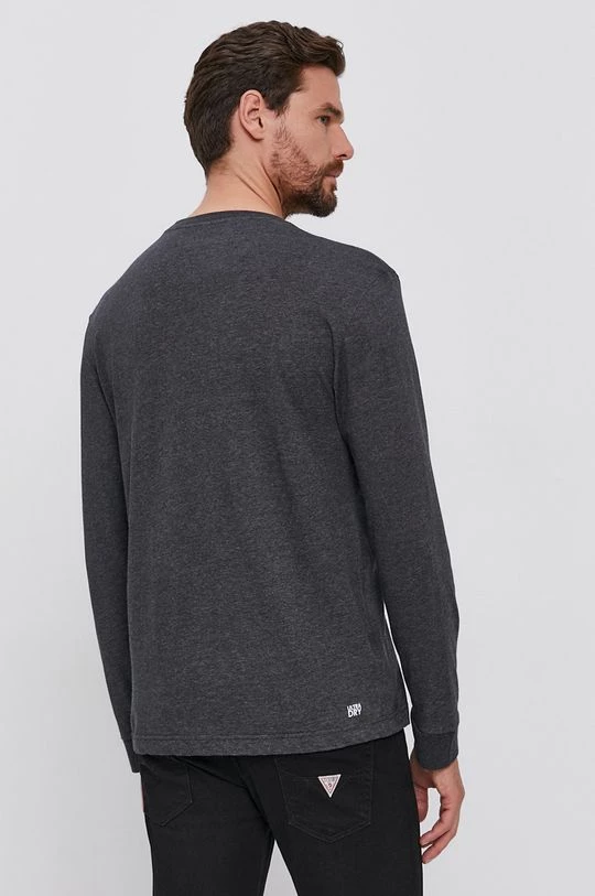 Ανδρικά Μακρυμάνικα Lacoste - Longsleeve γραφίτης 3 Ανδρικά Μακρυμάνικα Lacoste - Longsleeve γραφίτης - Image 3