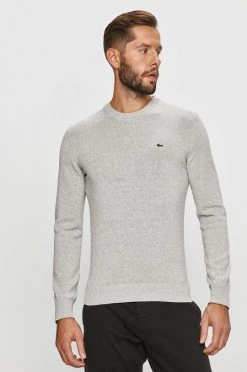 Ανδρικά Χωρίς φερμουάρ Lacoste - Πουλόβερ ασημί