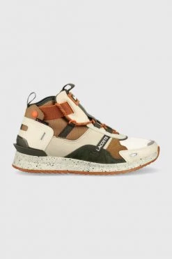 Ανδρικά Sneakers Αθλητικά Lacoste Run Breaker μπεζ