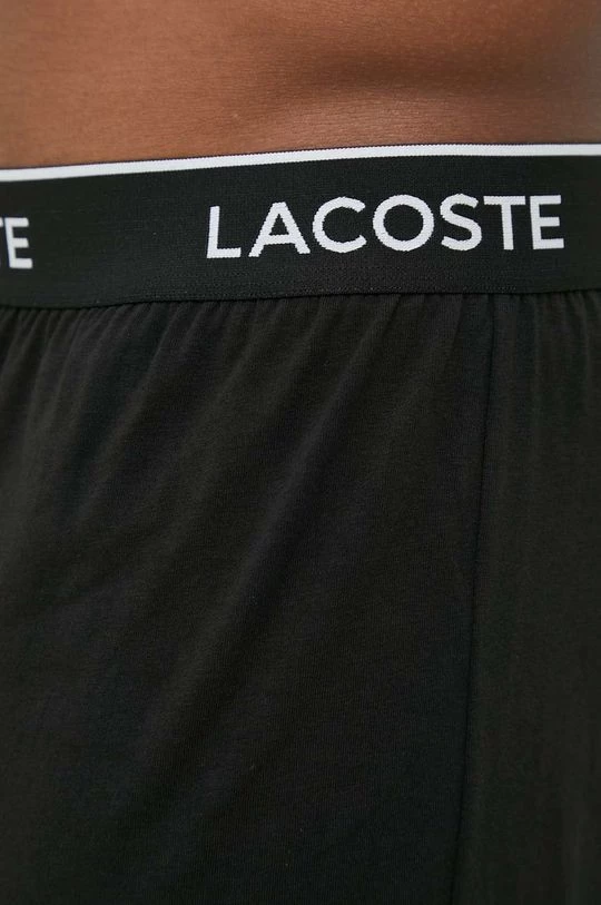 Ανδρικά Πιζάμα Παντελόνι πιτζάμας Lacoste μαύρο 4 Ανδρικά Πιζάμα Παντελόνι πιτζάμας Lacoste μαύρο - Image 4