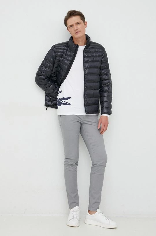 Ανδρικά Μακρυμάνικα Longsleeve Lacoste άσπρο 2 Ανδρικά Μακρυμάνικα Longsleeve Lacoste άσπρο - Image 2