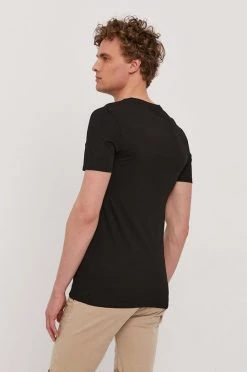 Ανδρικά Μπλουζάκια Lacoste - Μπλουζάκι μαύρο -Lacoste Κατάστημα unnamed file 70