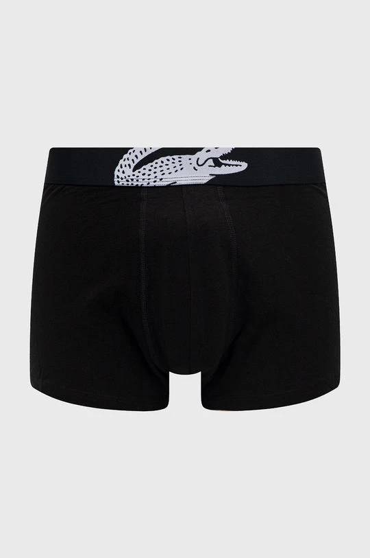 Ανδρικά Μπόξερ και σλιπ Μποξεράκια Lacoste (3-pack) μαύρο 2 Ανδρικά Μπόξερ και σλιπ Μποξεράκια Lacoste (3-pack) μαύρο - Image 2
