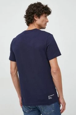 Ανδρικά Μπλουζάκια Βαμβακερό μπλουζάκι Lacoste ναυτικό μπλε -Lacoste Κατάστημα unnamed file 717