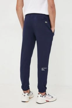 Ανδρικά Παντελόνια φόρμας Βαμβακερό παντελόνι Lacoste ναυτικό μπλε -Lacoste Κατάστημα unnamed file 757
