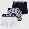 Ανδρικά Μπόξερ και σλιπ Μποξεράκια Lacoste (3-pack) γκρι