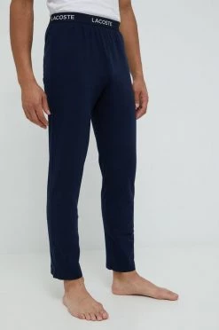 Ανδρικά Πιζάμα Παντελόνι πιτζάμας Lacoste ναυτικό μπλε