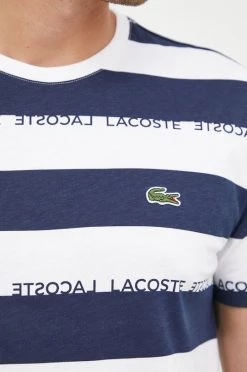 Ανδρικά Μπλουζάκια Βαμβακερό μπλουζάκι Lacoste ναυτικό μπλε -Lacoste Κατάστημα unnamed file 812