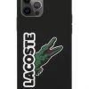 Θήκες για γυναίκες Θήκη κινητού Lacoste μαύρο