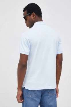 Ανδρικά Πόλο μπλουζάκια Βαμβακερό μπλουζάκι πόλο Lacoste μπλε -Lacoste Κατάστημα unnamed file 914