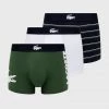 Ανδρικά Μπόξερ και σλιπ Μποξεράκια Lacoste(3-pack) χρώμα: άσπρο
